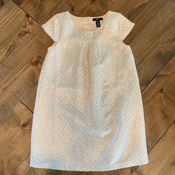 Gap Kids Dress | Size Medium Gold Foiled - Picture 1 of 6